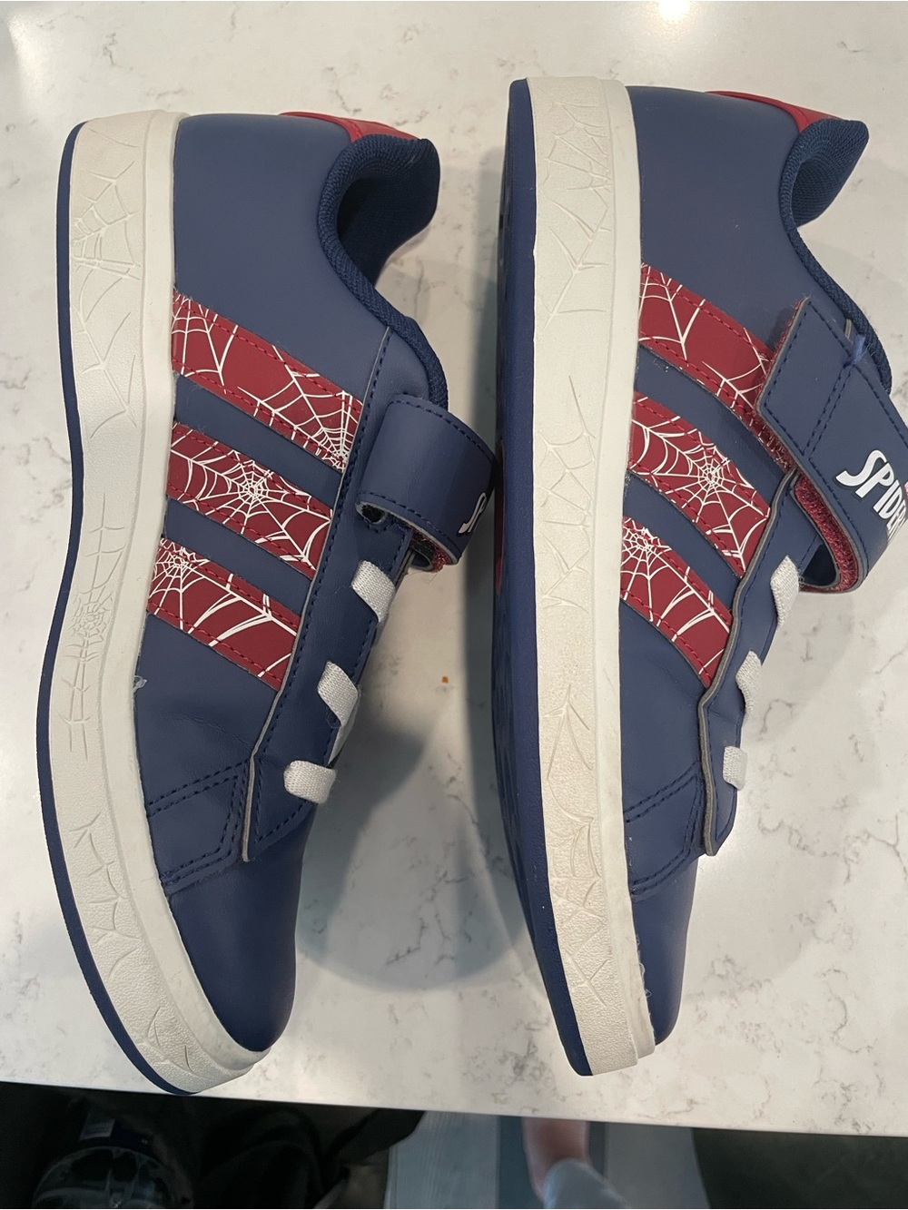 Adidas Boys Spider-Man shoes